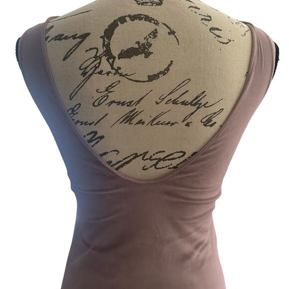 NWT Zara Romantic Pink Velvet Tulle Midi Dress, Size XXS-XS - Picture 8 of 10